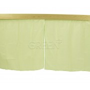 Комплект штор на 1 кровать зеленые